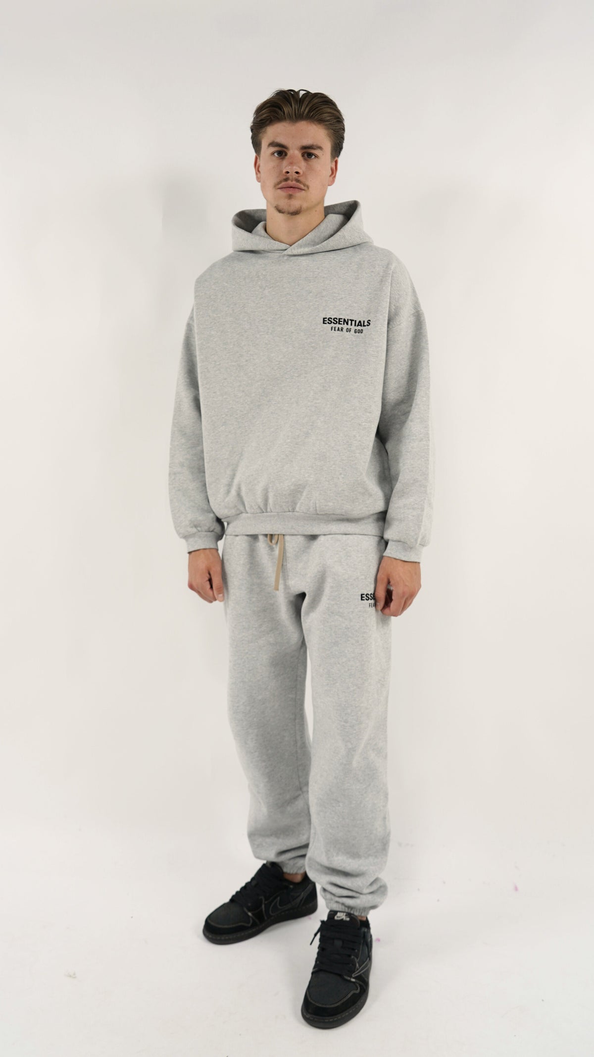 Fear of God Essentials FW24 Light Heather Full set
