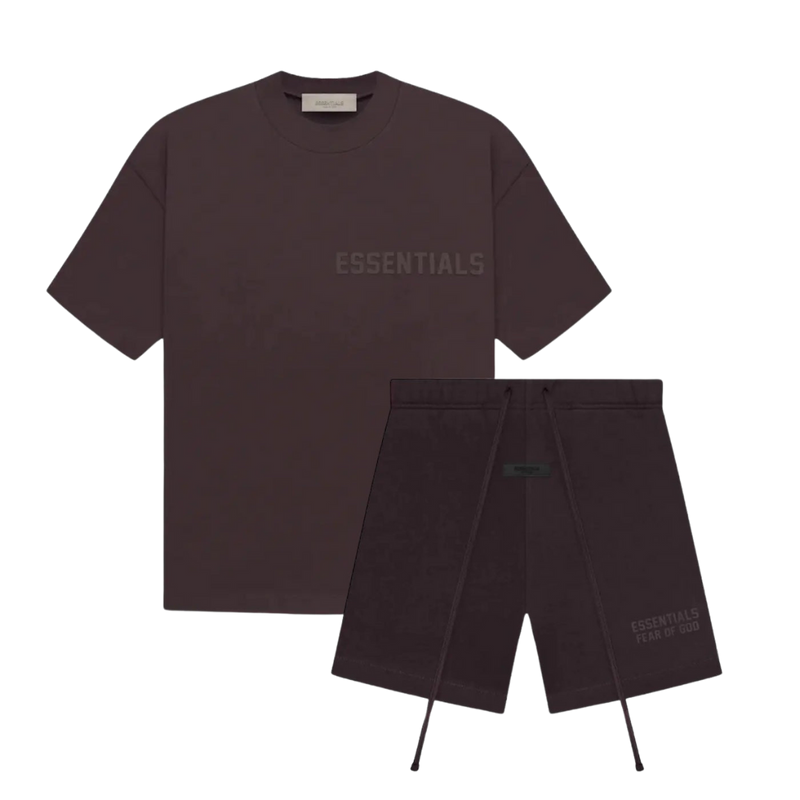 Fear of God Essentials Plum Summer set
